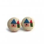Miniature House Fabric Butt..