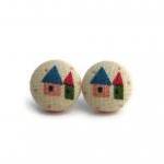 Miniature House Fabric Butt..